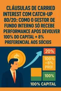 Imagem principal do artigo Cláusulas de Carried Interest com Catch-Up 80/20